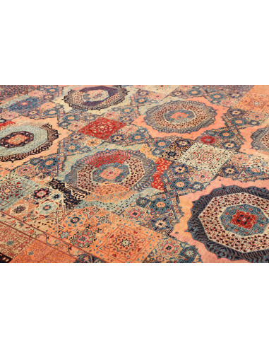 Tappeto Mamlouk Pakistan 281x350 Blu Polvere Pe