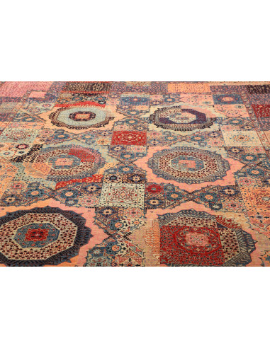 Tappeto Mamlouk Pakistan 281x350 Blu Polvere Pe