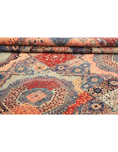 Tappeto Mamlouk Pakistan 281x350 Blu Polvere Pe