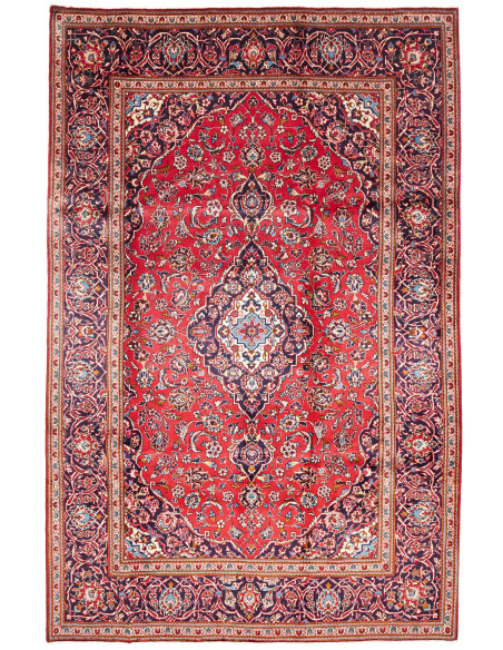 Tappeto Ardakan Persia 197x312 Rosso Blu Scuro