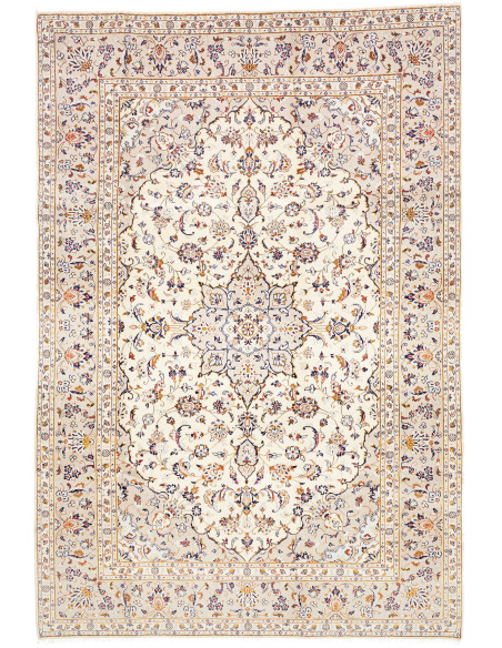Kashan 196x292 Cm Kashan, Persia, Hand-carded Wool, Cotton,