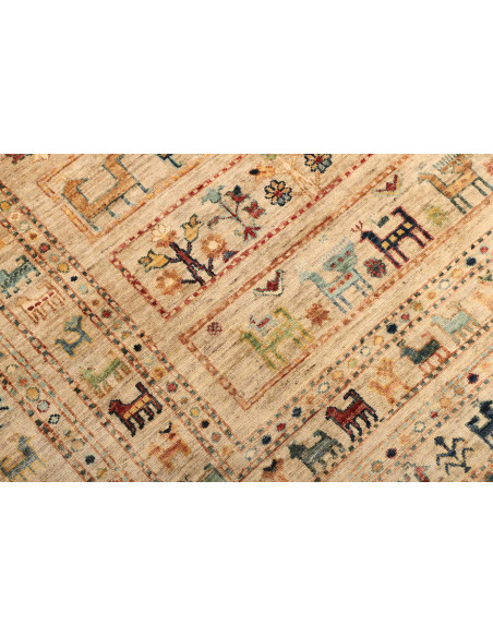 Rug Rubin Pakistan 173x221 Beige Multicolored
