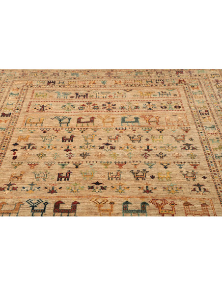 Rug Rubin Pakistan 173x221 Beige Multicolored