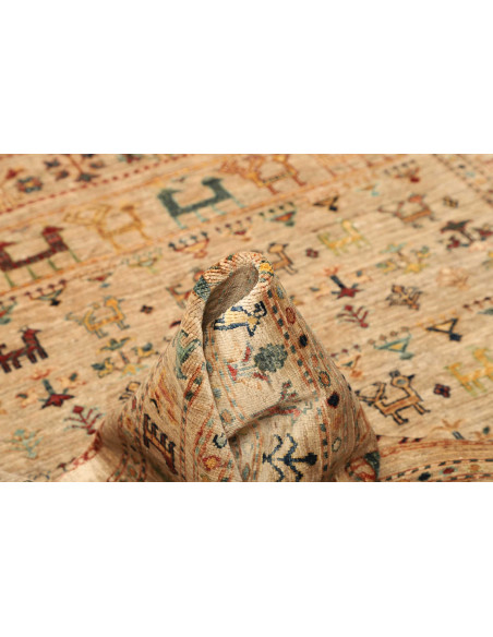 Rug Rubin Pakistan 173x221 Beige Multicolored