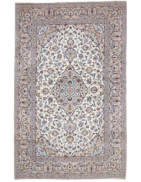Kashan 202x322 Cm Kashan, Persia, Lana Cardata A Mano