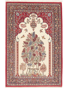 Ilaam 136x204 Cm Ilaam, Persia, Wool And Silk cotton Warp),