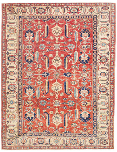 Rug Kazak Fine Pakistan 248x322 Terracotta Red