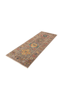 Rug Tribal Pakistan 75x201 Brown Turquoise 2
