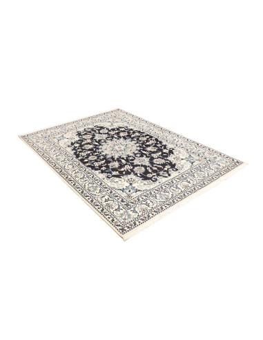 Tappeto Nain Kashmar Persia grigio 148x202