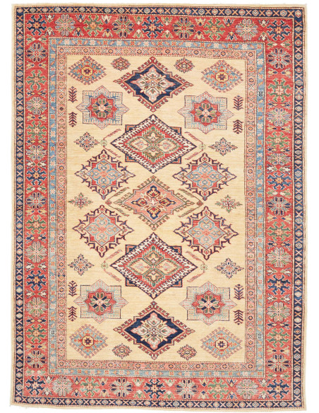 Kazak Fine 168x233 Cm Kazak Fine, Pakistan, Hand-carded Wool