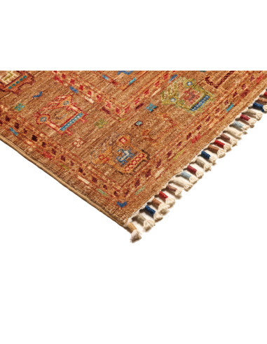 Rug Rubin Pakistan 81x289 Terracotta Blue