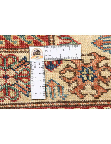 Rug Kazak Fine Pakistan 103x148 Dark Blue Cream