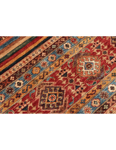 Rug Samarkand Pakistan 175x251 Rust Blue Ocher