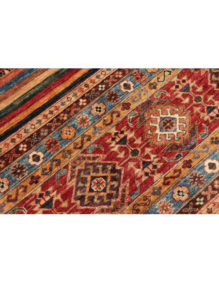 Rug Samarkand Pakistan 175x251 Rust Blue Ocher