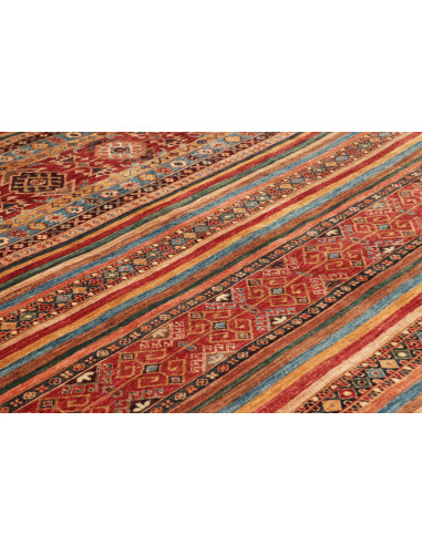 Rug Samarkand Pakistan 175x251 Rust Blue Ocher