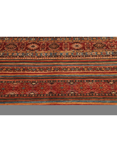 Rug Samarkand Pakistan 175x251 Rust Blue Ocher