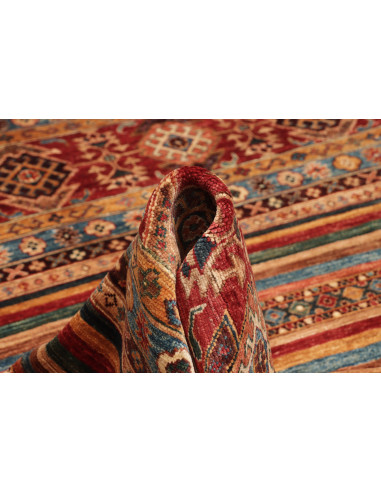 Rug Samarkand Pakistan 175x251 Rust Blue Ocher