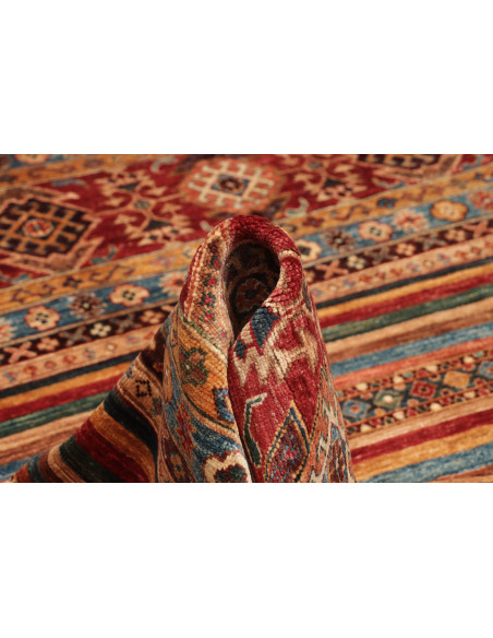 Rug Samarkand Pakistan 175x251 Rust Blue Ocher