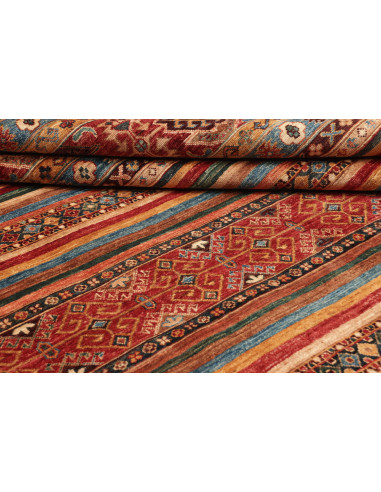 Rug Samarkand Pakistan 175x251 Rust Blue Ocher