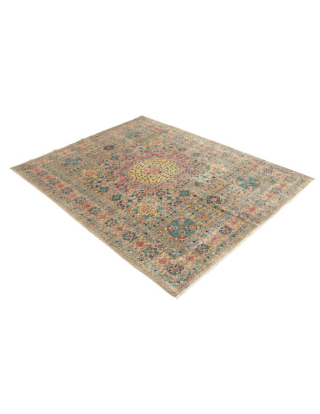 Rug Mamlouk Pakistan 150x199 Beige Blue Red Yel