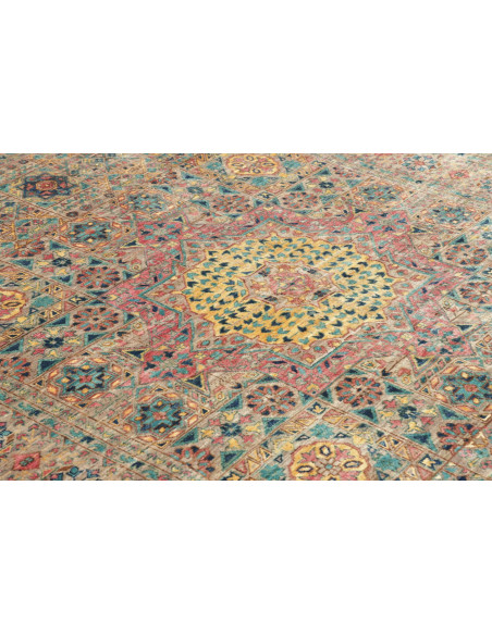 Rug Mamlouk Pakistan 150x199 Beige Blue Red Yel