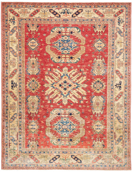 Rug Kazak Fine Pakistan 240x314 Terracotta Red