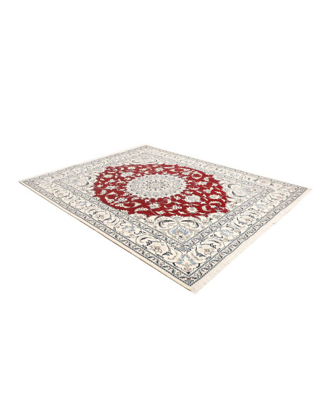 Rug Nain Kashmar Persia white grey 200x250