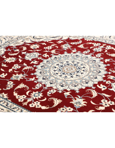 Rug Nain Kashmar Persia white grey 200x250