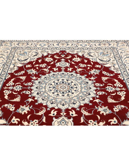 Rug Nain Kashmar Persia white grey 200x250