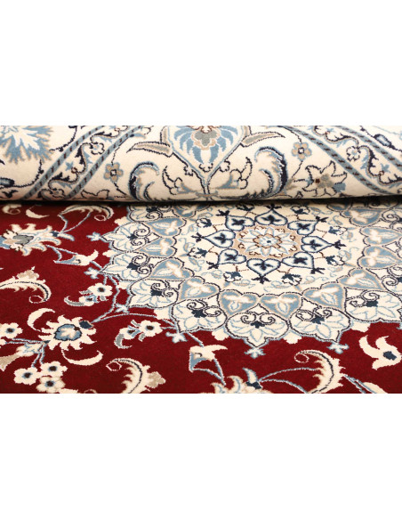 Rug Nain Kashmar Persia white grey 200x250