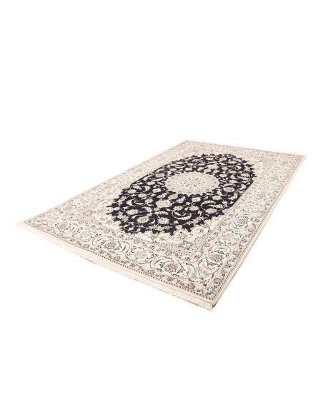 Rug Nain Kashmar Persia grey 196x303