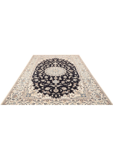 Rug Nain Kashmar Persia grey 196x303