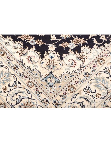 Rug Nain Kashmar Persia grey 196x303