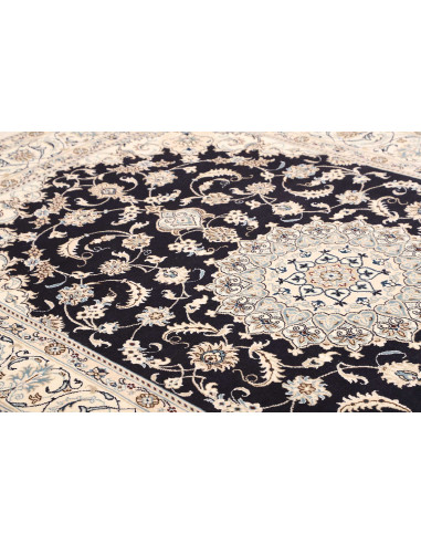 Rug Nain Kashmar Persia grey 196x303