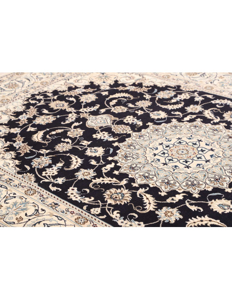 Rug Nain Kashmar Persia grey 196x303