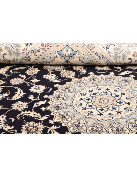 Rug Nain Kashmar Persia grey 196x303