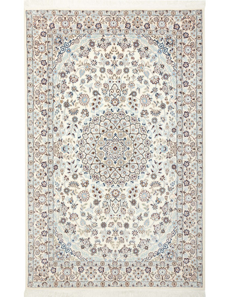 Rug Nain 9La Persia white grey 130x207