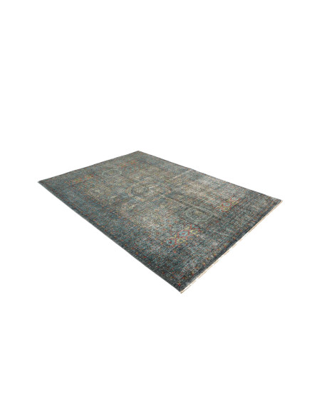 Rug Mamlouk Pakistan 170x235 Teal Blue Aqua Gre