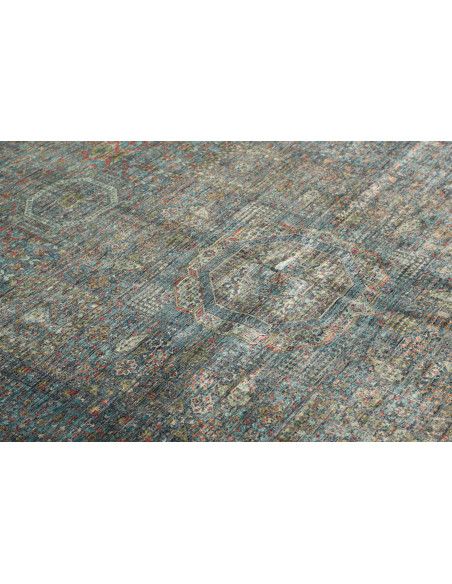 Rug Mamlouk Pakistan 170x235 Teal Blue Aqua Gre