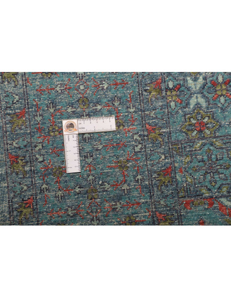 Rug Mamlouk Pakistan 170x235 Teal Blue Aqua Gre
