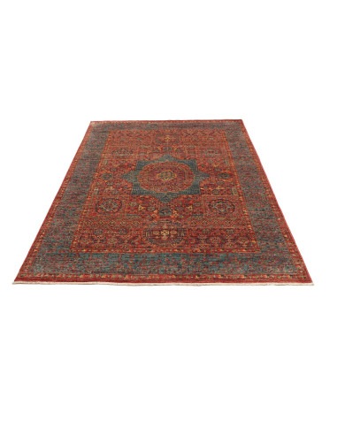 Tappeto Mamlouk Pakistan 146x194 Rosso Terracot