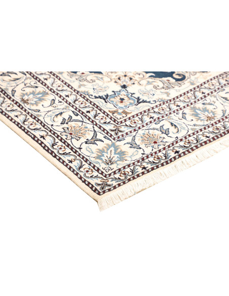 Tappeto Nain Kashmar Persia grigio 152x204