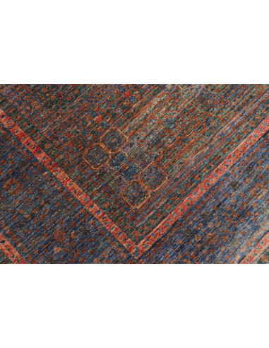 Rug Mamlouk Pakistan 145x207 Blue Brown Rust Te
