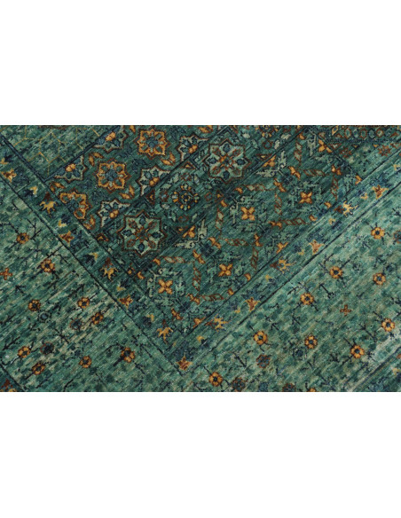 Tappeto Mamlouk Pakistan 169x233 Verde Acqua Or