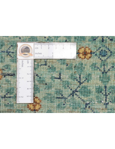 Rug Mamlouk Pakistan 169x233 Teal Gold Greenish