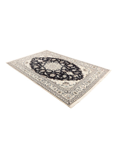 Tappeto Nain Kashmar Persia grigio 168x252