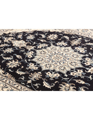 Tappeto Nain Kashmar Persia grigio 168x252