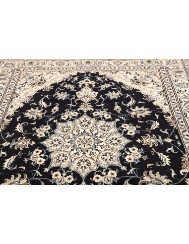 Tappeto Nain Kashmar Persia grigio 168x252