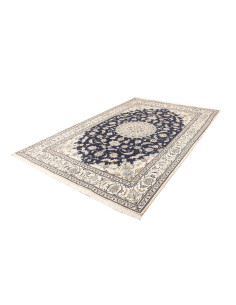 Tappeto Nain Kashmar Persia grigio 198x292 2