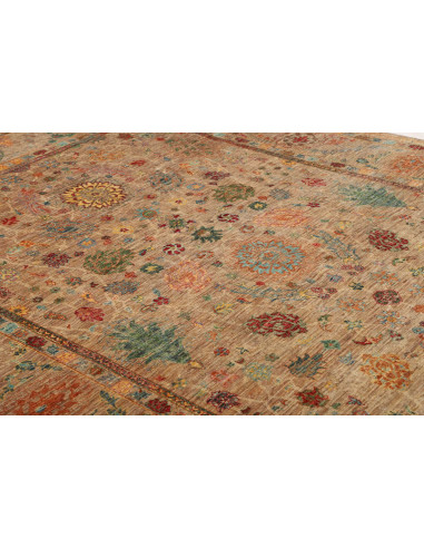 Tappeto Shahi Fine Pakistan 200x298 Beige Multi